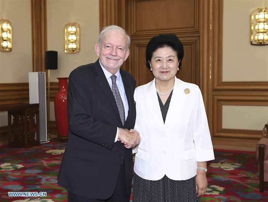 CHINA-BEIJING-LIU YANDONG-UNICEF-MEETING (CN)