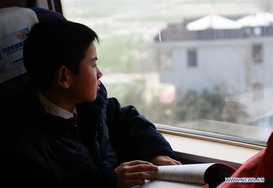 CHINA-SPRING FESTIVAL TRAVEL RUSH-MIGRATORY STUDENTS (CN)