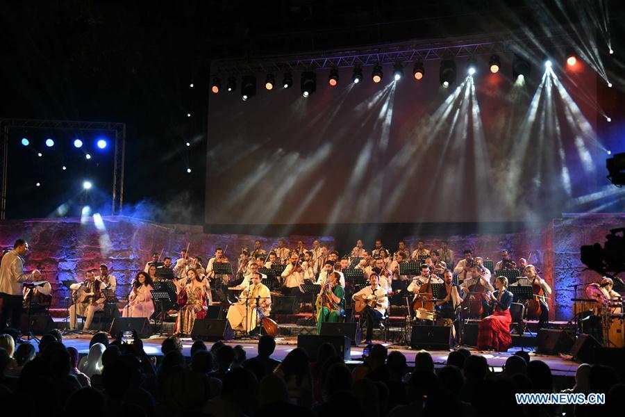 TUNISIA-TUNIS-CARTHAGE-CONCERT