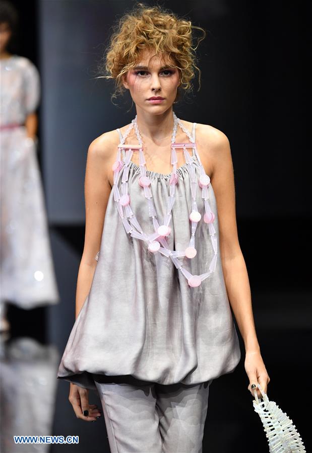 ITALY-MILAN-FASHION WEEK-GIORGIO ARMANI