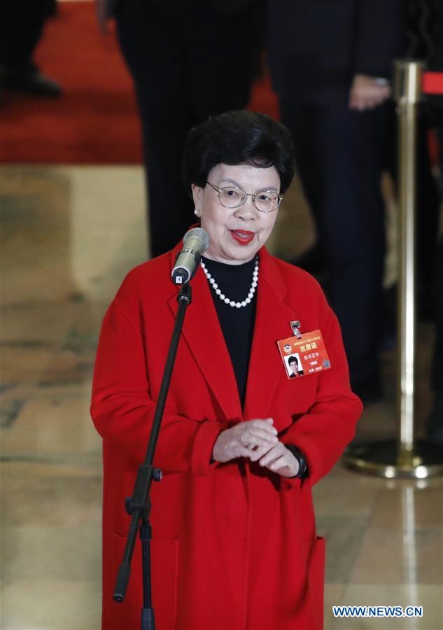 (TWO SESSIONS)CHINA-BEIJING-CPPCC-MEMBERS-INTERVIEW (CN)