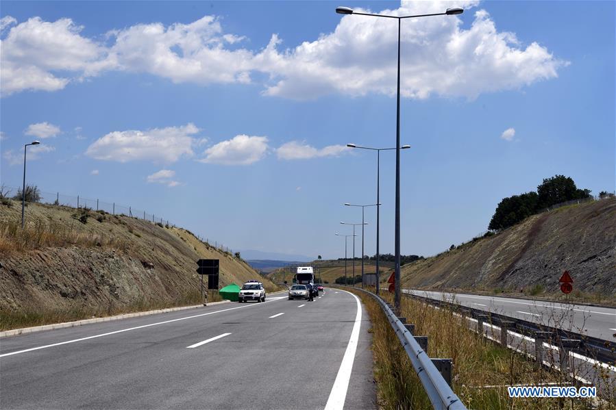 NORTH MACEDONIA-NEW HIGHWAY SECTION-OPENING