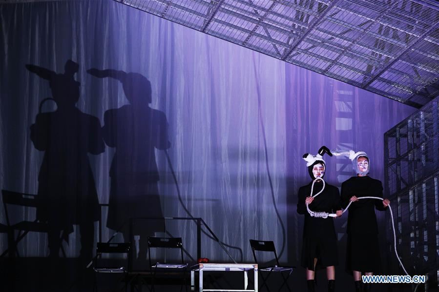 FRANCE-AVIGNON-FESTIVAL D'AVIGNON-TEAHOUSE-REHEARSAL