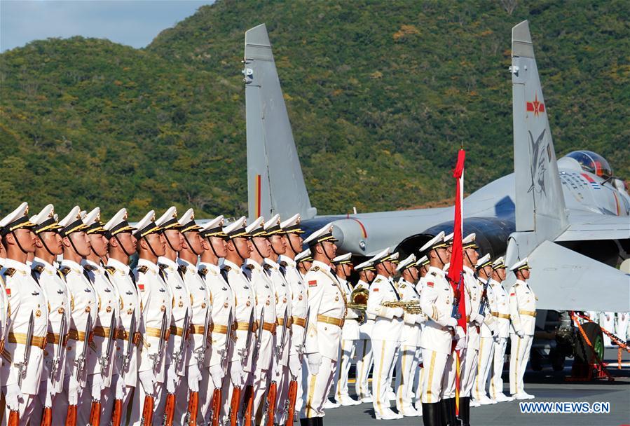 CHINA-HAINAN-SANYA-SHANDONG AIRCRAFT CARRIER (CN)