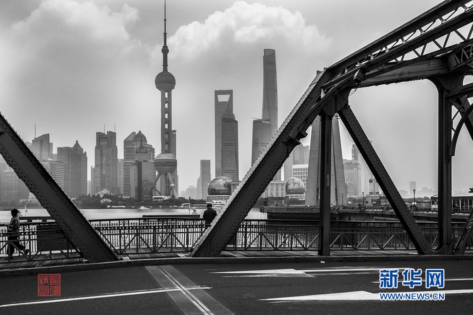 上海蘇州河、黃浦江兩岸風光掠影