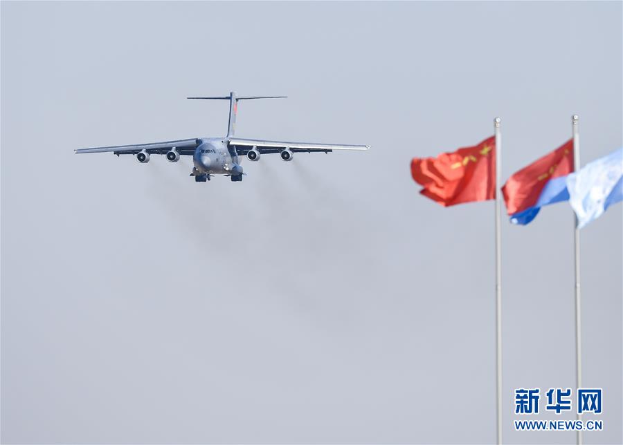 （軍事）（4）殲-20、運-20首次在東北地區進行飛行展示