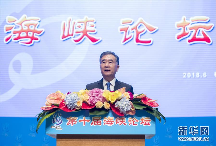 (時(shí)政)(1)汪洋出席第十屆海峽論壇開(kāi)幕式并致辭