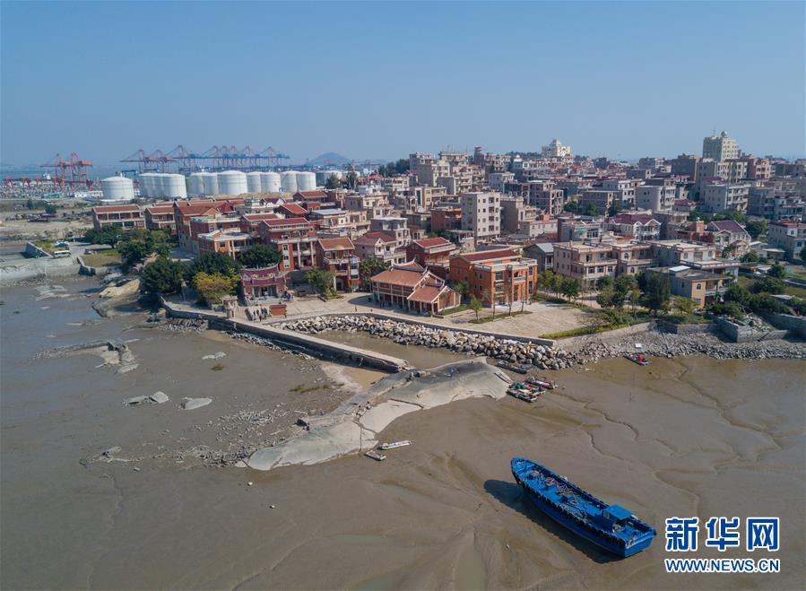 (慶祝改革開放40周年基層行·鄉鎮篇·圖文互動)(1)“海絲”古港蚶江:民營經濟托起環灣港口新城鎮