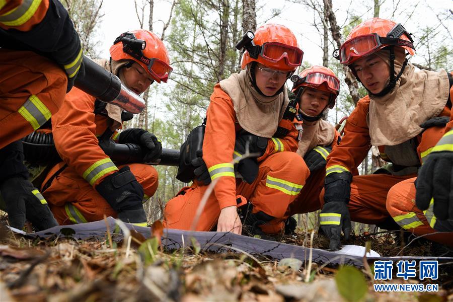 （壯麗70年·奮斗新時代·圖文互動）（10）林海孤島唱響冰與火之歌——記內蒙古森林消防總隊大興安嶺支隊奇乾中隊