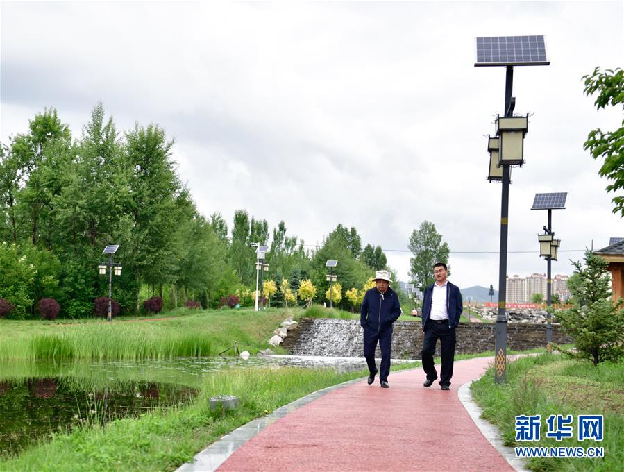 （圖文互動(dòng)）（2）青海互助：送走污水，迎來碧波