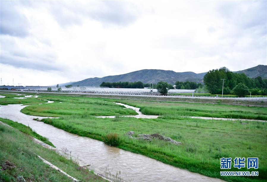 （圖文互動(dòng)）（4）青海互助：送走污水，迎來碧波