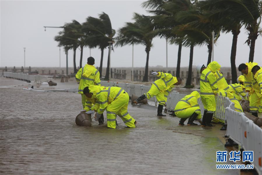 (社會)(1)臺風“海高斯”登陸廣東珠海
