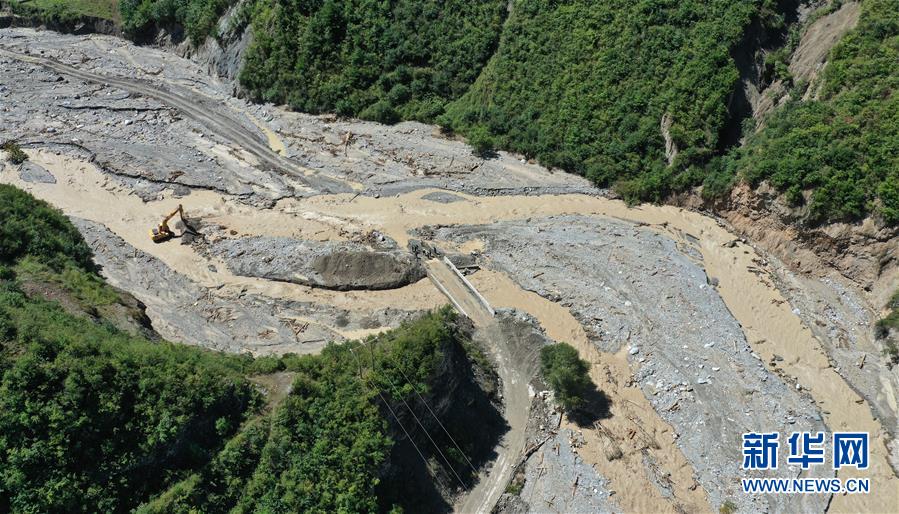 （防汛抗洪&middot;圖文互動）（3）七夕前夜，為莫諾村架起&ldquo;生命之橋&rdquo;