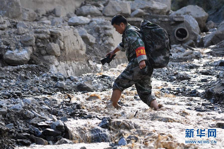 （防汛抗洪&middot;圖文互動）（12）七夕前夜，為莫諾村架起&ldquo;生命之橋&rdquo;