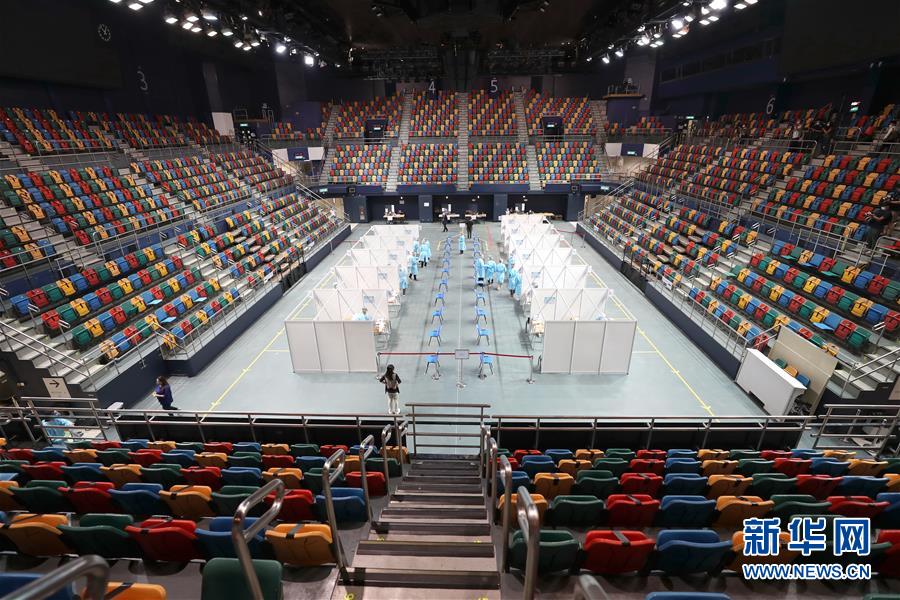 （圖文互動(dòng)）（5）特寫：新冠病毒普檢首日，香港市民踴躍參與