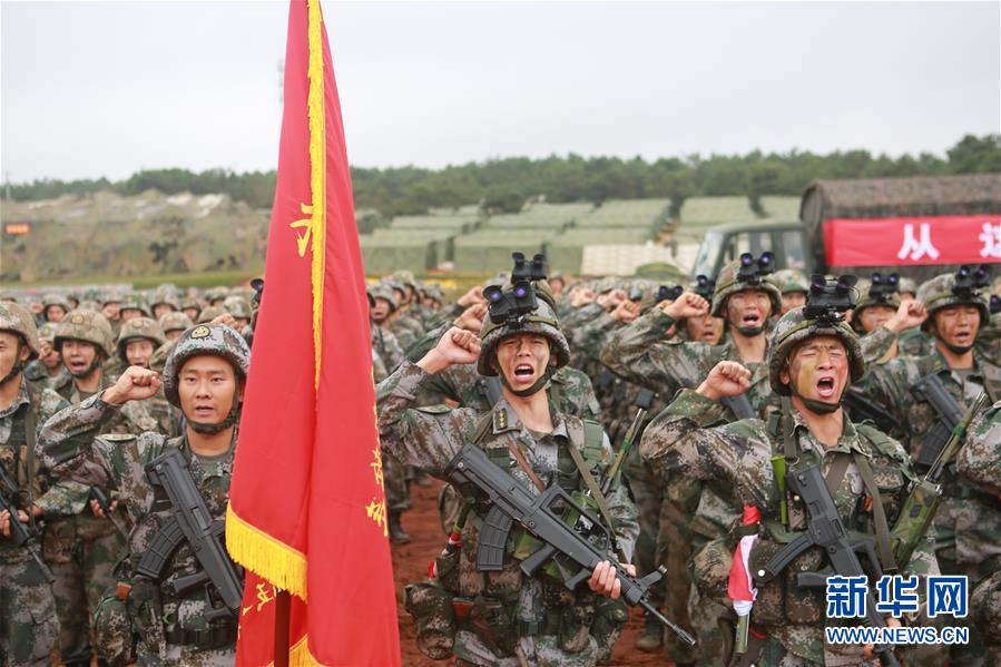 （在習近平強軍思想指引下&middot;我們在戰位報告&middot;圖文互動）（1）千里移防，鐵心跟黨走&mdash;&mdash;南部戰區陸軍第75集團軍某紅軍旅政治建軍、練兵備戰記事