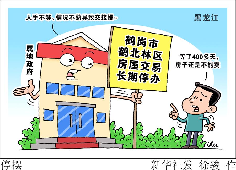 （圖表&middot;漫畫）［新華視點&middot;國務院大督查在行動］停擺