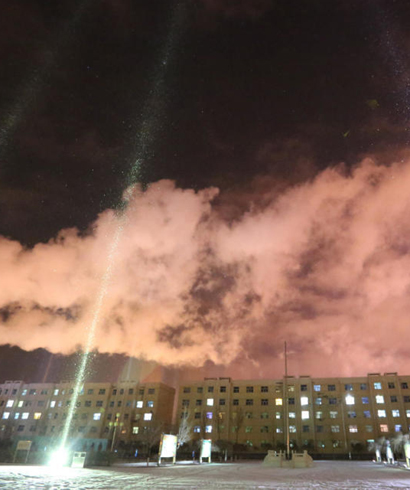 內蒙古現罕見&ldquo;日柱&rdquo; 持續2小時