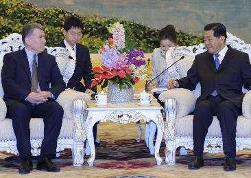 賈慶林會(huì)見阿塞拜疆國民議會(huì)第一副議長(zhǎng)