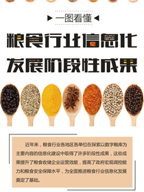 一圖看懂我國糧食行業信息化發展成就
