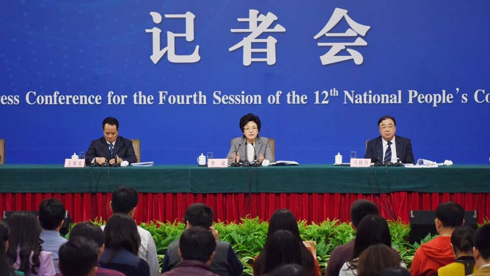 李斌、馬曉偉和王培安答記者問