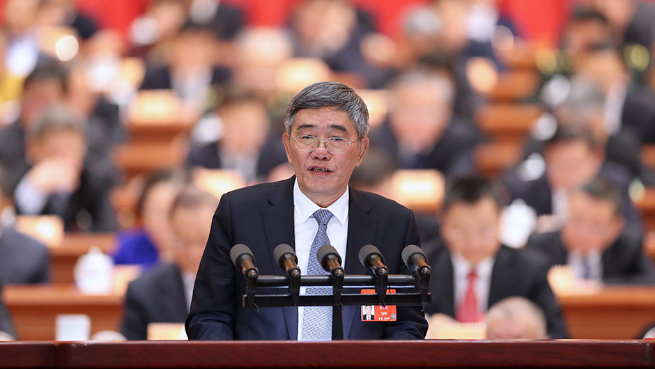 楊偉民委員作大會發言