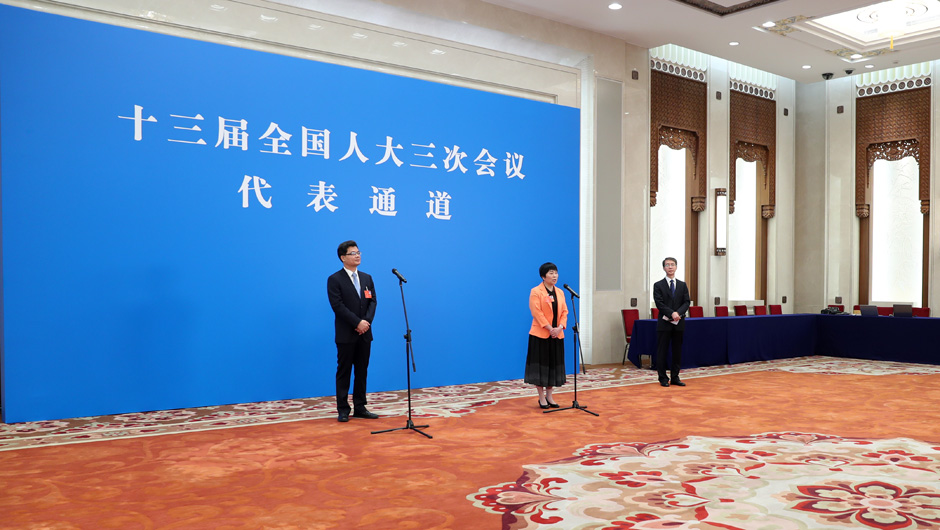 &ldquo;代表通道&rdquo;現場