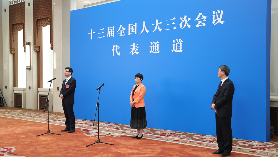 &ldquo;代表通道&rdquo;現場