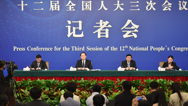 農業部副部長余欣榮等答記者問