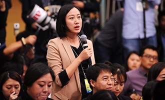 鳳凰衛視記者提問