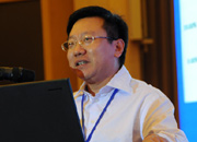 國際旅游投資協會副會長、巔峰智業首席顧問劉鋒做主題演講