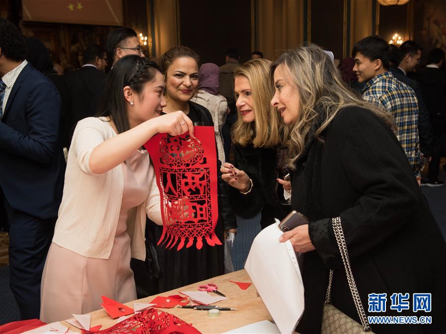 (XHDW·圖文互動)(5)五湖迎亥歲 四海賀新春——我駐外使領館舉辦新春招待會喜迎農(nóng)歷新年