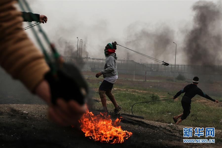 （國際）（2）巴勒斯坦紀念&ldquo;回歸大游行&rdquo;一周年 與以軍沖突又致2名巴人死亡