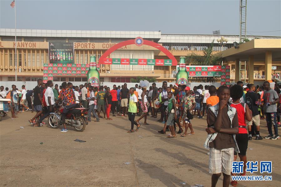 （國際·圖文互動）（1）通訊：中國啤酒節走進非洲海濱城市