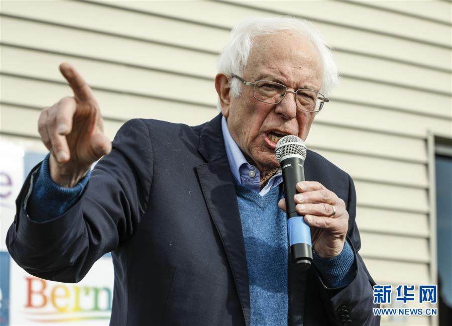 （國際）（4）布蒂吉格和桑德斯在美國總統選舉民主黨首場預選中領先