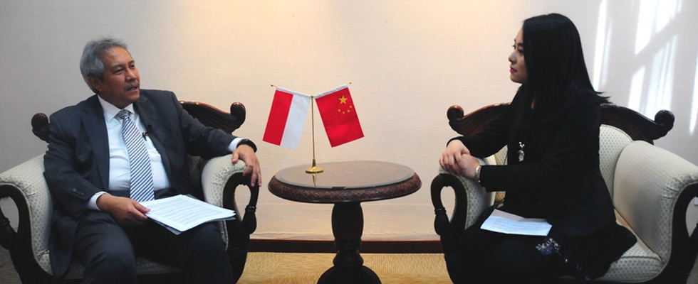 印尼駐華大使蘇更接受新華網(wǎng)“兩會(huì)”獨(dú)家專(zhuān)訪(fǎng)
