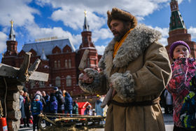 俄羅斯歡慶&ldquo;謝肉節&rdquo;